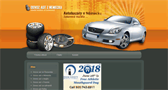 Desktop Screenshot of dovozautnemecko.com